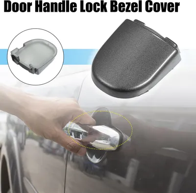 Image de Avant Porte Poignée Serrure Capuchon pour Volkswagen Coccinelle , 1 pcs Gris