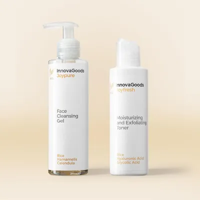Obrázok produktu pre Čistenie tváre Duo Pack Rice InnovaGoods
