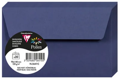 Produktbild von Clairefontaine Umschlag Pollen 90x140 120g dbla