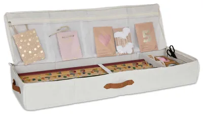 Obrázok produktu pre LOVE !T STORE !T 550221 LOVE !T STORE !T Premium organizér na darčekový papier, prírodná farba, 90,0 x 30,0 x 12,0 cm, 1 ks