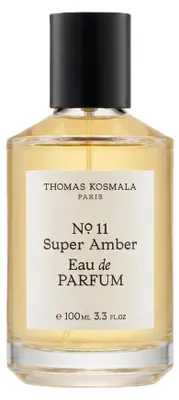 Image de N°11 Super Amber Eau de Parfum, vaporisateur, 100 ml – avec des notes d'encens, de labdanum, de benzoin, ainsi que des notes ambrées et boisées