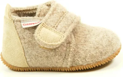 Produktbild von Giesswein 64-10-45200 Oberstaufen Baby Hausschuhe Hüttenschuhe Wolle , Größe:28, Farbe:Beige