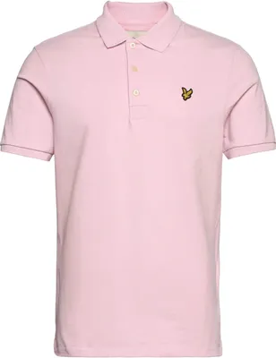 Image de Lyle & Scott Plain Polo Shirt Rose - Grand M