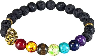 Produktbild von Chakra-Armband Mit Löwendetail