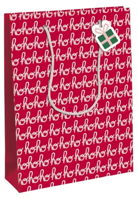 Produktbild von Clairefontaine Weihnachts-Geschenktüte "Hohoho" mittel