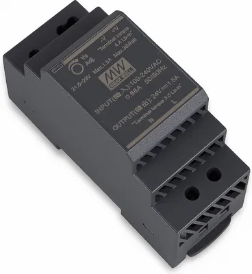 Produktbild von Hutschienen-Netzteil (DIN-Rail) Mean Well HDR-30-24 24V/DC W