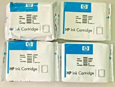 Produktbild von HP 940XL, Hohe (XL-) Ausbeute, Tinte auf Pigmentbasis, Tinte auf Pigmentbasis, 2200 Seiten, 4 Stück(e), Multipack