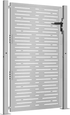 Obrázek produktu pro vidaXL Zahradní brána 100x150 cm Corten ocel Čtvercový design