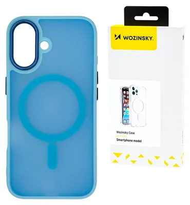 Image de Wozinsky Fashion Case Etui Magsafe pour Samsung Galaxy S25 - Bleu