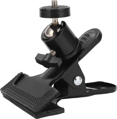 Image de Shanrya Clip de caméra rotatif, Clip de caméra sur trépied 360�� Rotation de la rotule Longue durée de vie f��r Motion Camera