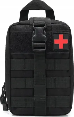Immagine prodotto di Kit di pronto soccorso militare tattico MOLLE nero GRANDE IFAK PADDLER