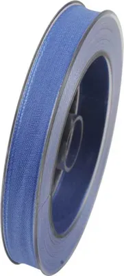 Produktbild von Webband, Schleifenband 15mm blau 20m Rolle (1m=0,35EUR) Goldina