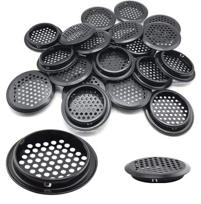 Immagine prodotto di Set di 20 griglie di ventilazione rotonde in acciaio inossidabile