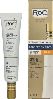 Produktbild von RoC Retinol Correxion Wrinkle Correct Moisturiser SPF30 30 ml