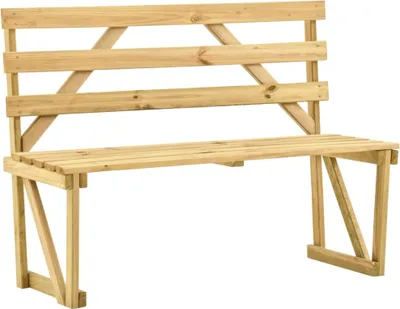 Obrázek produktu pro Zahradní lavice 120 cm impregnované borové dřevo