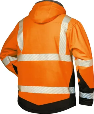 Obrázek produktu pro elysee® unisex Warnjacke LUKAS orange Größe 2XL