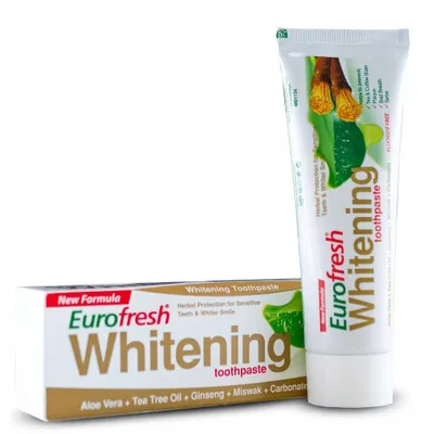 Immagine prodotto di KBruShop Farmasi Eurofresh Dentifricio sbiancante con Miswak - 112 g