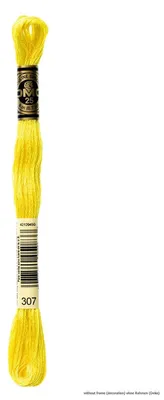 Immagine prodotto di Filato da ricamo DMC Mouline Special 117MC -307, 6 fili, 8 m