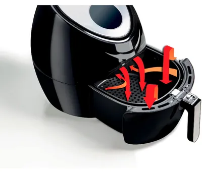 Produktbild von Ariete 4618/00, Heißluftfritteuse, 7 l, 2,5 kg, 200 °C, 7 Person(en), 60 min