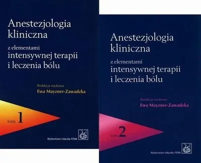 Produktbild von Anestezjologia kliniczna z elementami intensywnej terapii i leczenia bólu Tom 1-2
