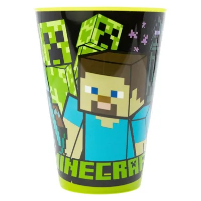 Produktbild von Minecraft Plastikbecher für Kinder 430ml