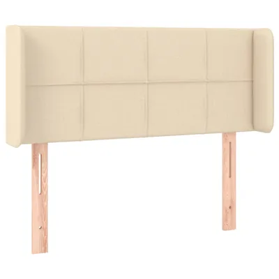 Immagine prodotto di vidaXL Testiera con orecchie crema 83x16x78/88 cm in tessuto