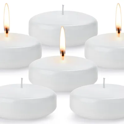 Immagine prodotto di Candele galleggianti - 36 pezzi - Bianche
