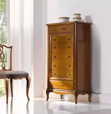 Produktbild von Klassischer Kommode Luxus Italienische Möbel Holz Designer Schlafzimmer