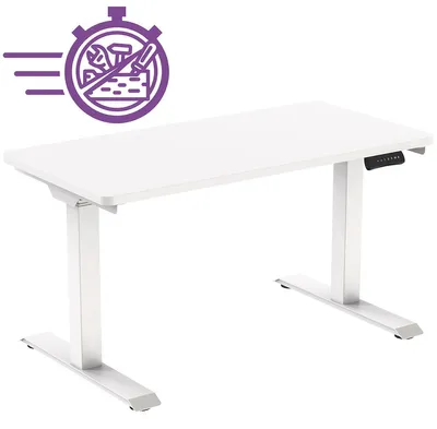 Produktbild von Elektrischer Schreibtisch Spacetronik Moris 224WW 140x70 weiß