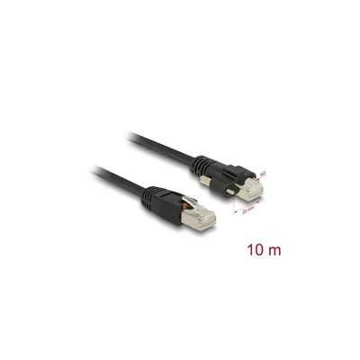 Productafbeelding van Delock 85672 DELOCK Kabel Cat.6 RJ45-St > RJ45-St m. Schrauben SSTP 10.0m