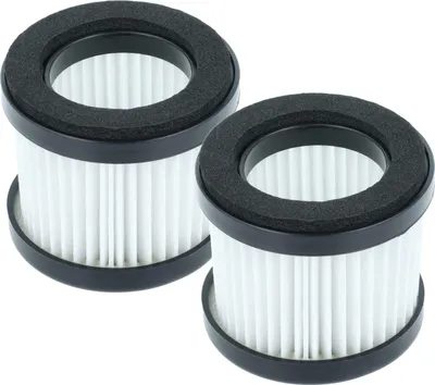 Produktbild von vhbw 2 Staubsaugerfilter Ersatz für Kärcher 2.863-328.0 für Staubsauger - HEPA-Filter Schwarz Weiß