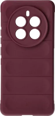 Produktbild von Robuste Schutzhülle für Realme 12 Pro / 12 Pro+, Bizon Case Tur, Burgunderrot