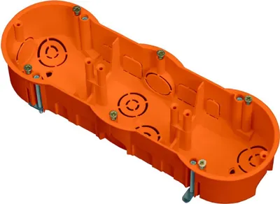 Produktbild von Hohlwanddose 3-fach Schalterdose Abzweigdose Hohlraumdose Ø 60 x 45 mm