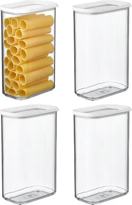 Produktbild von Mepal MODULA Vorratsdose 2000 ml 4er Set weiß