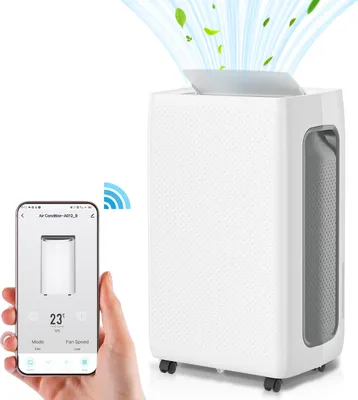 Zdjęcie produktu dla Osuszacz powietrza Bettizia – wydajność 26 l/dobę – aplikacja WiFi – do 20–30 m³ – zbiornik 4,5 l – 24-godzinny timer, higrostat – biały – osuszacz powietrza | Dehumidifier