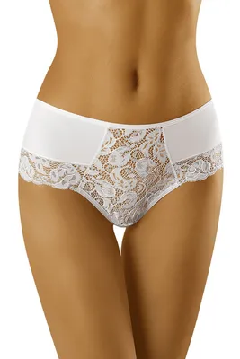 Produktbild von Wolbar damen slip unterhose spitze wb426, weiß, m