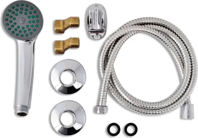 Produktbild von vidaXL Bad Dusche Mischbatterie Set Chrom