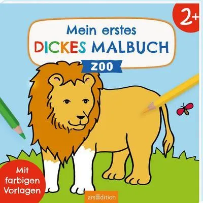 Immagine prodotto di Il mio primo grande libro da colorare dai 2 anni in su - Zoo