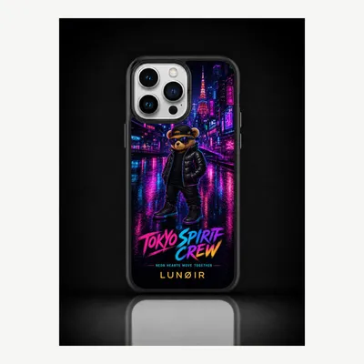 Zdjęcie produktu dla Etui ochronne do iPhone 14 Pro Max z motywem Tokio – LUNØIR ©