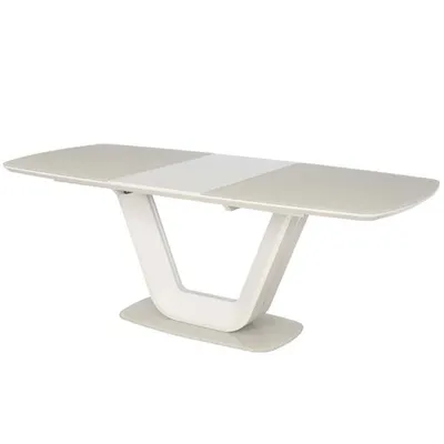 Immagine prodotto di Tavolo da pranzo pieghevole MARVIN - 160x90, marmo bianco / nero