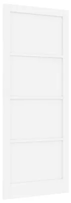 Zdjęcie produktu dla Drzwi wewnętrzne, białe, 93 x 232 cm, sklejka