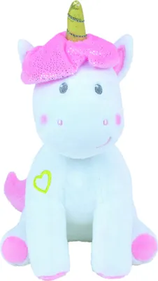 Zdjęcie produktu dla Zabawka muzyczna Gemini Plus ze światłami 24 cm Jednorożec