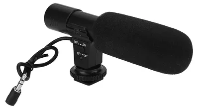 Imagen del producto de Micrófono mini profesional, micrófono estéreo de alta calidad para grabaciones de audio en videos