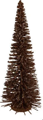 Produktbild von Clayre & Eef Weihnachtsdekorationsfigur Weihnachtsbaum Ø 20x50 cm Braun Holz