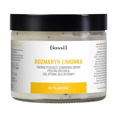 Zdjęcie produktu dla Rozmaryn Limonka - peeling do ciała 250ml IOSSI