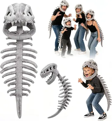 Produktbild von Kinder Dino Kostüm, grün, Größe 110-120 cm, für Verkleidungen