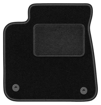Produktbild von Fahrermatte Velours für Audi A8 D4 2010-2017 (Langversion) – 1-tlg, Schwarz, passgenau – Wielganizator LUX