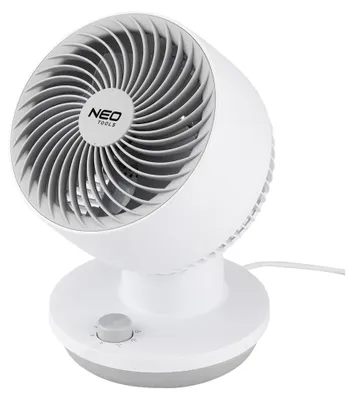 Image de Ventilateur de table NEO TOOLS 45 W, ventilateur compact avec oscillation automatique, 3 vitesses, grille de 202 mm