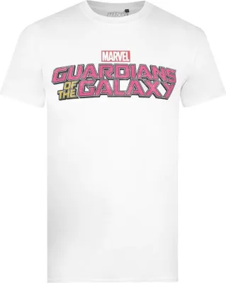 Immagine prodotto di Guardiani della Galassia - Maglietta Logo per Uomo TV1107 (XL) (Bianco)