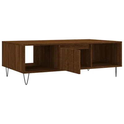 Obrázek produktu pro vidaXL Konferenční stolek hnědý Dub Optika 104x60x35 cm Dřevěný materiál